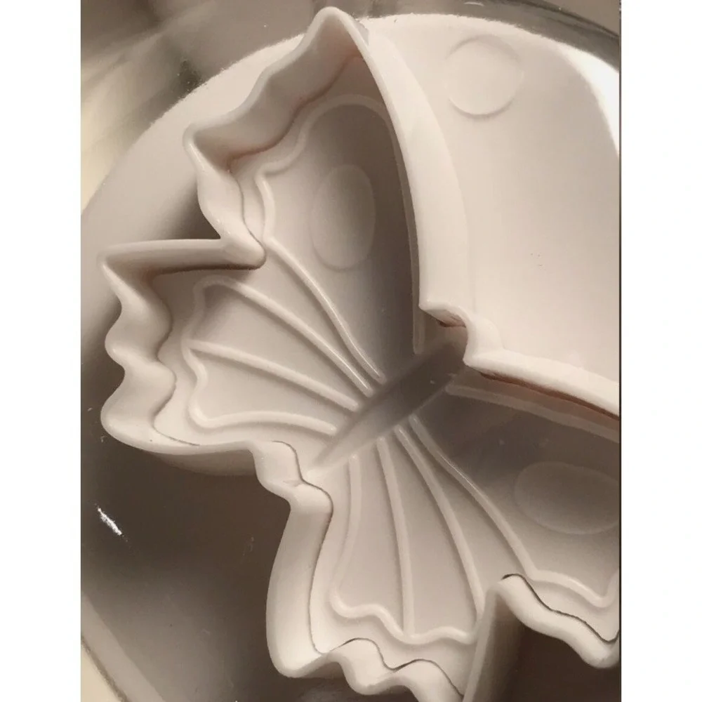 Fondant Plunger Cutters Butterflies Bakeware Art Decor Shapes Gumpaste Cakes NEW